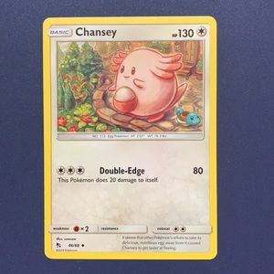 Chansey Pokémon card 46/68